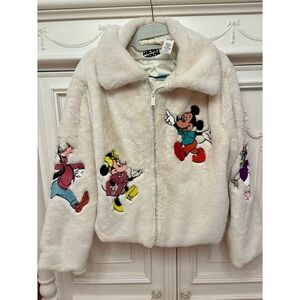 Disney Mickey and Friends Faux Fur Jacket